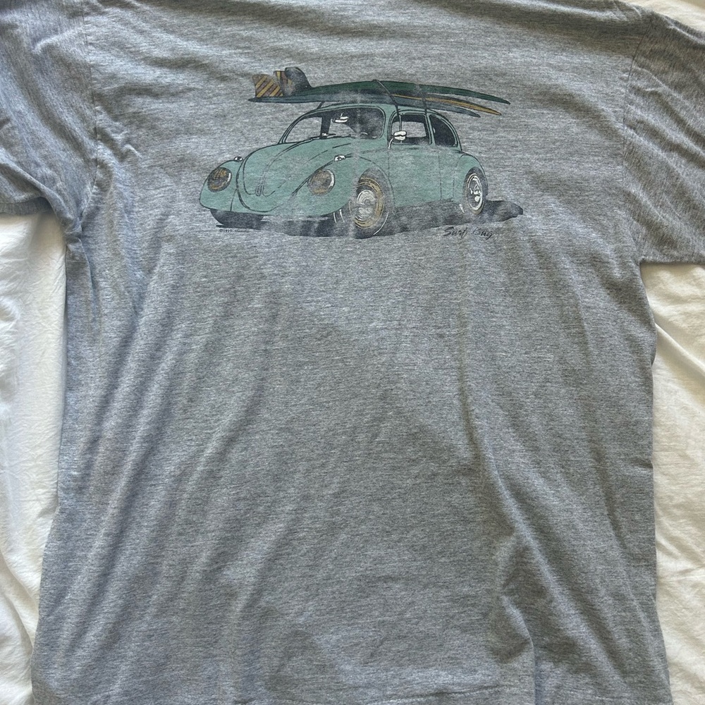 Vintage Gray Graphic Shirt UCSB
